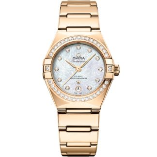 Omega Constellation 29 mm, or Moonshine™ sur or Moonshine™ 131.55.29.20.55.003