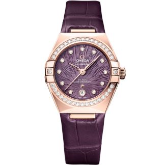 Omega Constellation 29 mm, or Sedna™ sur alligator 131.58.29.20.60.002