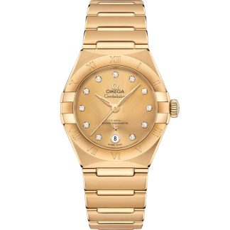 Omega Constellation 29 mm, or jaune sur or jaune 131.50.29.20.58.001