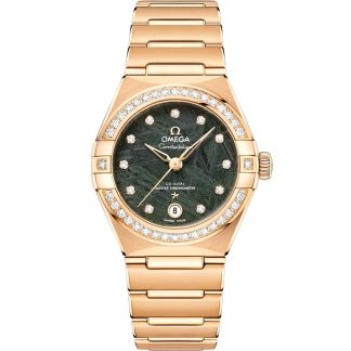 Omega Constellation 29 mm, or jaune sur or jaune 131.55.29.20.99.005