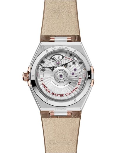 Omega Constellation 34 mm, acier - or « Sedna™ » sur bracelet en cuir 131.23.34.20.63.001 – Image 2