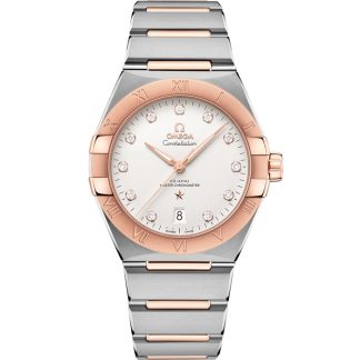 Omega Constellation 39 mm, acier - or « Sedna™ » sur acier - or « Sedna™ » 131.20.39.20.52.001
