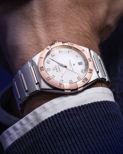 Omega Constellation 39 mm, acier - or « Sedna™ » sur acier - or « Sedna™ » 131.20.39.20.52.001 – Image 5
