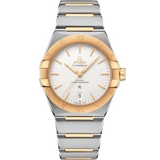 Omega Constellation 39 mm, acier - or jaune sur acier - or jaune 131.20.39.20.02.002