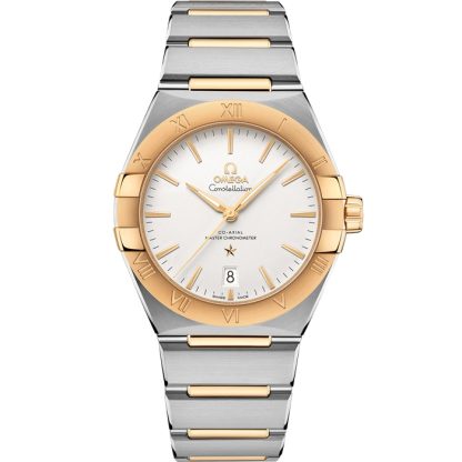 Omega Constellation 39 mm, acier - or jaune sur acier - or jaune 131.20.39.20.02.002
