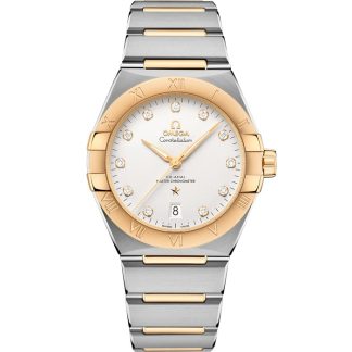 Omega Constellation 39 mm, acier - or jaune sur acier - or jaune 131.20.39.20.52.002