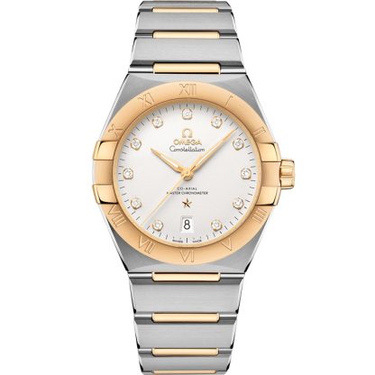 Omega Constellation 39 mm, acier - or jaune sur acier - or jaune 131.20.39.20.52.002
