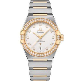 Omega Constellation 39 mm, acier - or jaune sur acier - or jaune 131.25.39.20.52.002