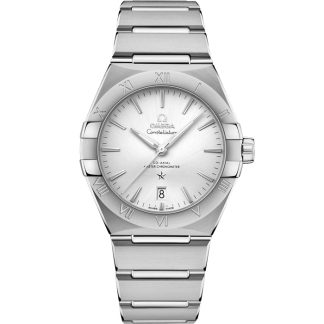 Omega Constellation 39 mm, acier sur acier 131.10.39.20.02.001