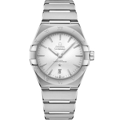 Omega Constellation 39 mm, acier sur acier 131.10.39.20.02.001
