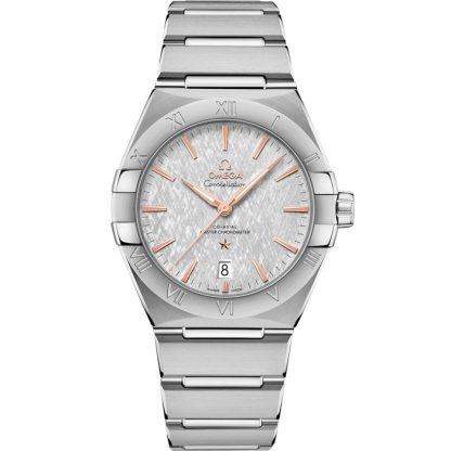 Omega Constellation 39 mm, acier sur acier 131.10.39.20.06.001