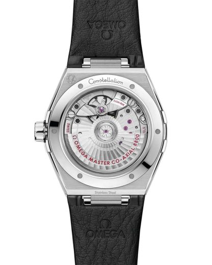 Omega Constellation 39 mm, acier sur bracelet en cuir 131.13.39.20.01.001 – Image 2