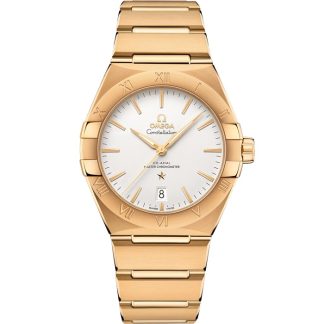 Omega Constellation 39 mm, or jaune sur or jaune 131.50.39.20.02.002