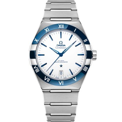 Omega Constellation 41 mm, acier sur acier 131.30.41.21.04.001