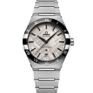 Omega Constellation 41 mm, acier sur acier 131.30.41.21.99.001