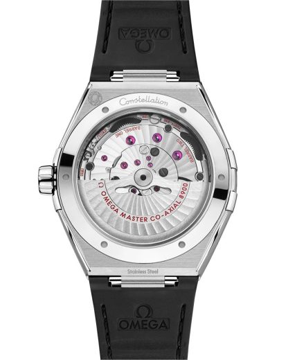 Omega Constellation 41 mm, acier sur bracelet en cuir 131.33.41.21.01.001 – Image 2
