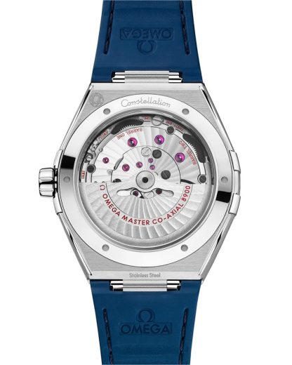 Omega Constellation 41 mm, acier sur bracelet en cuir 131.33.41.21.04.001 – Image 2