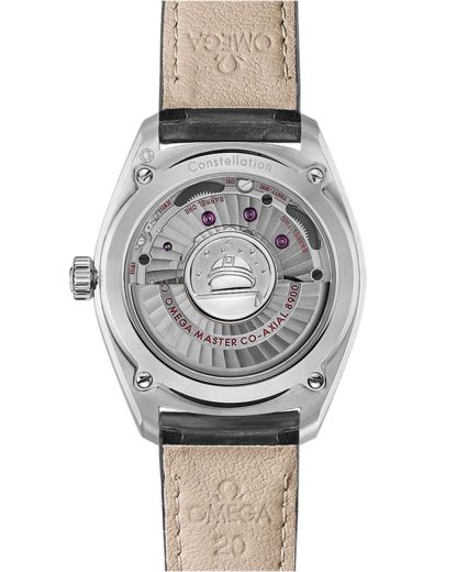 Omega Constellation Globemaster 39 mm, acier sur bracelet en cuir 130.33.39.21.02.001 – Image 2