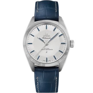Omega Constellation Globemaster 39 mm, platine sur bracelet en cuir 130.93.39.21.99.001