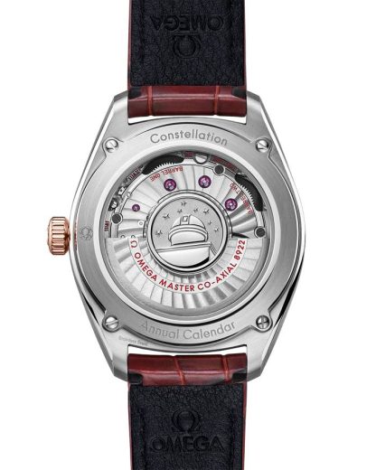 Omega Constellation Globemaster 41 mm, acier - or « Sedna™ » sur bracelet en cuir 130.23.41.22.11.001 – Image 2