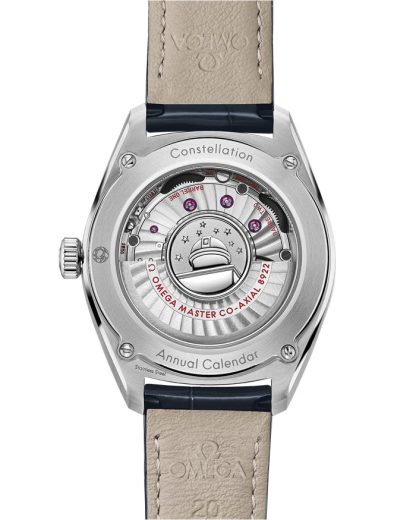 Omega Constellation Globemaster 41 mm, acier sur bracelet en cuir 130.33.41.22.06.001 – Image 2