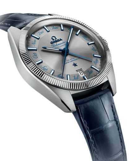 Omega Constellation Globemaster 41 mm, acier sur bracelet en cuir 130.33.41.22.06.001 – Image 3