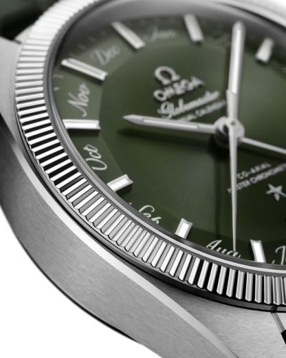 Omega Constellation Globemaster 41 mm, acier sur bracelet en cuir 130.33.41.22.10.001 – Image 3