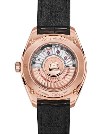 Omega Constellation Globemaster 41 mm, or Sedna™ sur bracelet en cuir 130.53.41.22.99.002 – Image 2