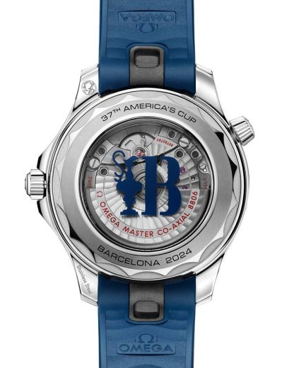 Omega Coupe de l’America Seamaster Diver 300M 42 mm, acier sur bracelet caoutchouc 210.32.42.20.04.002 – Image 2