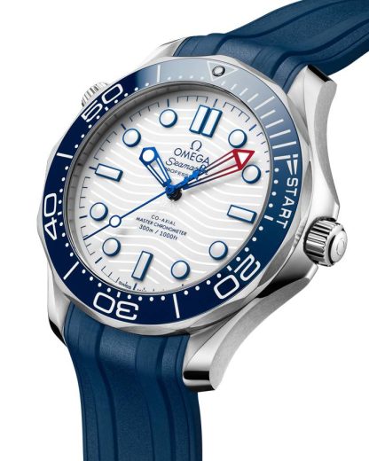 Omega Coupe de l’America Seamaster Diver 300M 42 mm, acier sur bracelet caoutchouc 210.32.42.20.04.002 – Image 3