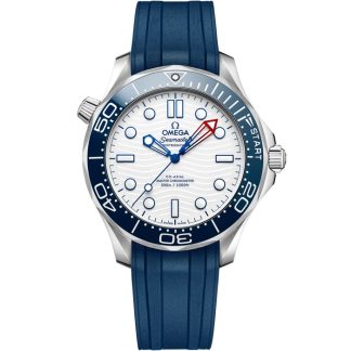 Omega Coupe de l’America Seamaster Diver 300M 42 mm, acier sur bracelet caoutchouc 210.32.42.20.04.002