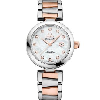 Omega De Ville Ladymatic 34 mm, acier - or « Sedna™ » sur acier - or « Sedna™ » 425.20.34.20.55.004