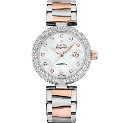 Omega De Ville Ladymatic 34 mm, acier - or « Sedna™ » sur acier - or « Sedna™ » 425.25.34.20.55.004