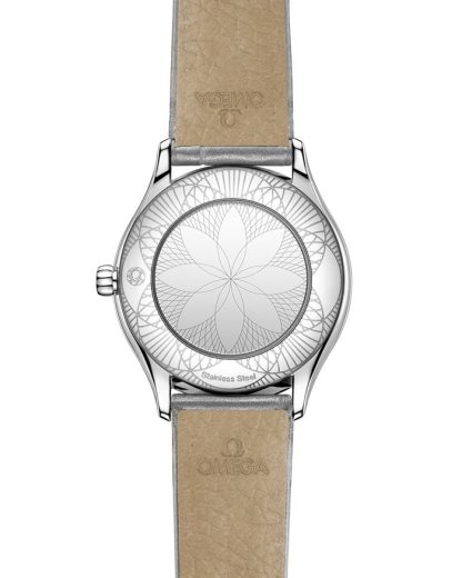 Omega De Ville Mini Trésor 26 mm, acier sur alligator 428.18.26.60.04.001 – Image 2