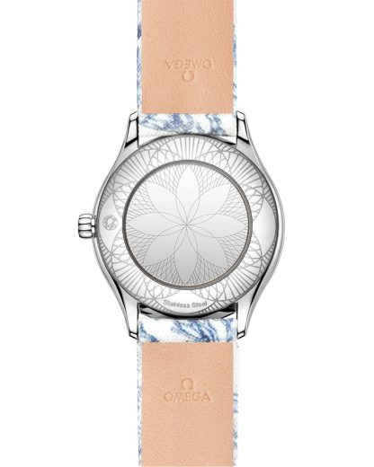 Omega De Ville Mini Trésor 26 mm, acier sur toile de jouy 428.17.26.60.04.001 – Image 2
