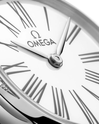 Omega De Ville Mini Trésor 26 mm, acier sur toile de jouy 428.17.26.60.04.002 – Image 3