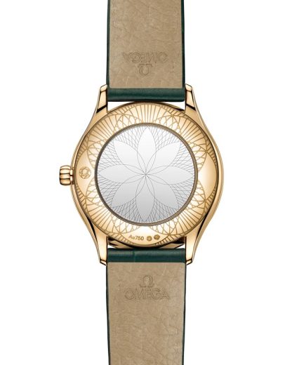 Omega De Ville Mini Trésor 26 mm, or Moonshine™ sur alligator 428.58.26.60.99.001 – Image 2
