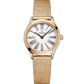 Omega De Ville Mini Trésor 26 mm, or Moonshine™ sur or Moonshine™ 428.55.26.60.04.001
