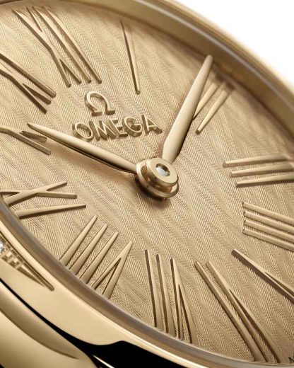Omega De Ville Mini Trésor 26 mm, or Moonshine™ sur or Moonshine™ 428.55.26.60.99.001 – Image 3