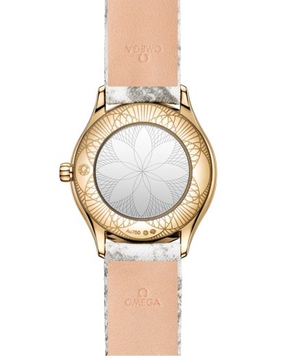 Omega De Ville Mini Trésor 26 mm, or Moonshine™ sur toile de jouy 428.57.26.60.04.002 – Image 2