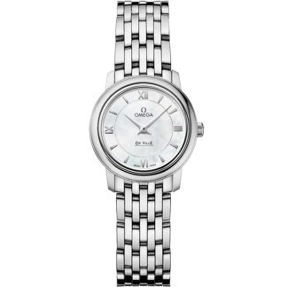 Omega De Ville Prestige 24,4 mm, acier sur acier 424.10.24.60.05.001