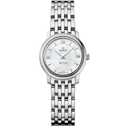 Omega De Ville Prestige 24,4 mm, acier sur acier 424.10.24.60.05.001