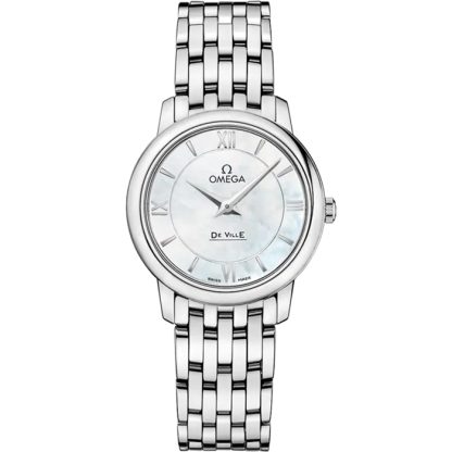 Omega De Ville Prestige 27,4 mm, acier sur acier 424.10.27.60.05.001