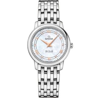 Omega De Ville Prestige 27,4 mm, acier sur acier 424.10.27.60.55.001