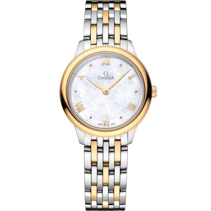 Omega De Ville Prestige 27,5 mm, acier - or jaune sur acier - or jaune 434.20.28.60.05.001