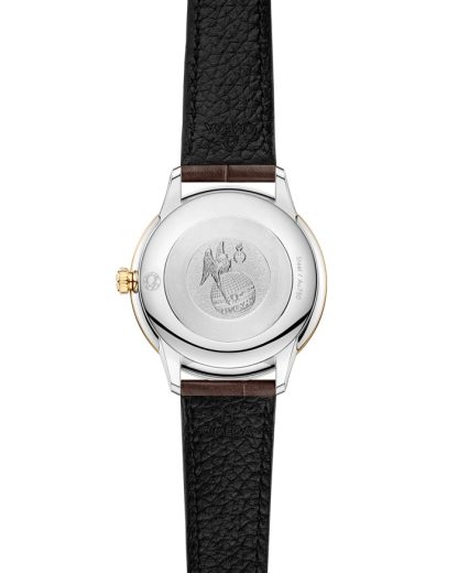 Omega De Ville Prestige 27,5 mm, acier - or jaune sur bracelet en cuir 434.23.28.60.58.001 – Image 2