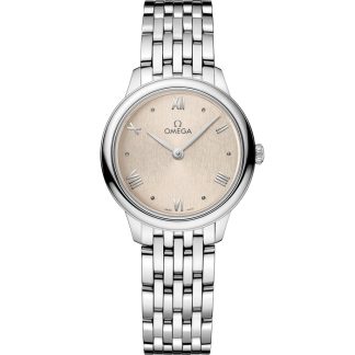 Omega De Ville Prestige 27,5 mm, acier sur acier 434.10.28.60.09.001