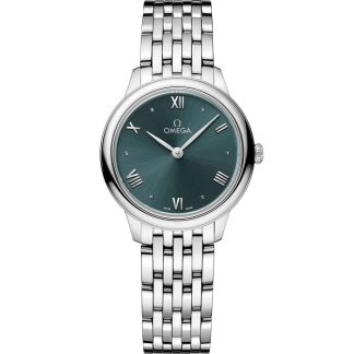 Omega De Ville Prestige 27,5 mm, acier sur acier 434.10.28.60.10.001