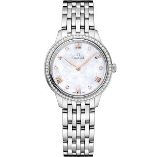 Omega De Ville Prestige 27,5 mm, acier sur acier 434.15.28.60.55.001