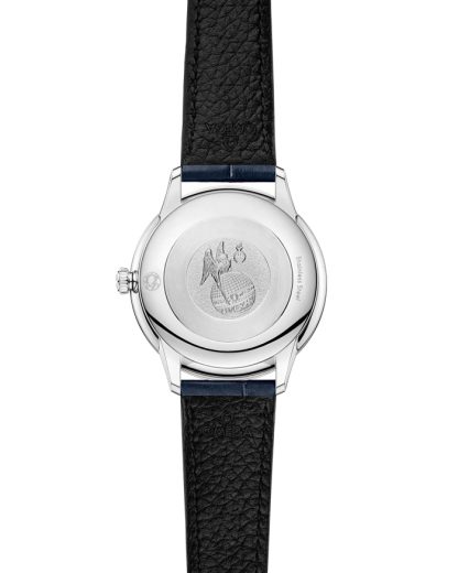 Omega De Ville Prestige 27,5 mm, acier sur bracelet en cuir 434.13.28.60.53.002 – Image 2